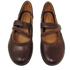Baretraps Nafila Brown Mary Jane Work Wear Casual Women's Shoes 10M